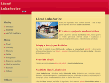 Tablet Screenshot of lazne-luhacovice.info
